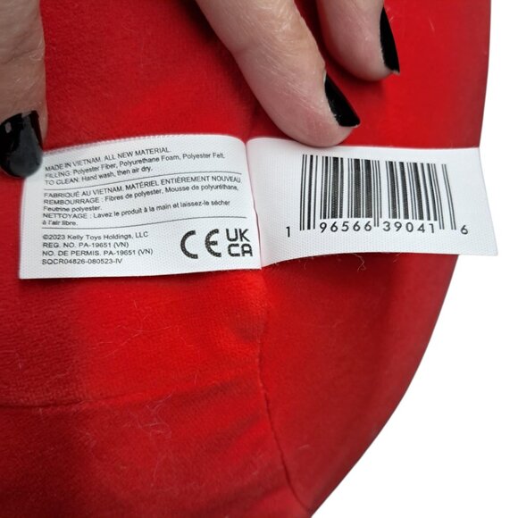 14" Squishmallows Carlos the Crab Plush – Clean, Soft, Excellent Gift - Picture 5 of 5